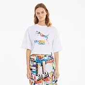 PUMA 女 流行系列PI短袖T恤(F) 59970262 L 多色
