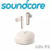Soundcore Life P3 主動降噪深沉低音好音質 QI無線充電耳塞式真無線藍芽耳機 上網登錄保固2年 5色 晨曦白