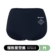 【DR.Story】日式貴妃極致柔感親膚蠶絲內褲(無痕內褲 莫代爾內褲 好穿內褲 女內褲) M 極端????????(極致星空黑)