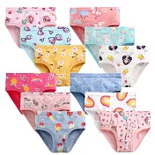 BabyPark 韓國純棉兒童內褲(三件組) 三角褲 女孩內褲 100 我的寵物