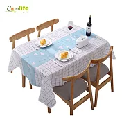 [Conalife]北歐風格防油防污餐桌巾 （1入）- 樹葉