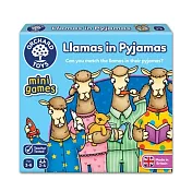 【英國 Orchard Toys】OT-358 兒童桌遊-配對遊戲 羊駝睡覺囉! Llamas in Pyjamas