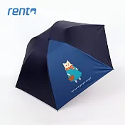 【rento】日式超輕黑膠蝴蝶傘 貓咪日記(逛街篇)