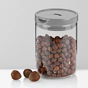 《KELA》易扣密封罐(灰600ml) | 保鮮罐 咖啡罐 收納罐 零食罐 儲物罐