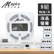 【Mayka明家】LCD 數位節能定時器 (TM-E1)