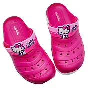 台灣製Hello Kitty涼鞋-桃紅 (K059-1) 兒童涼鞋 涼鞋 女童鞋 室內鞋 沙灘鞋 拖鞋 洞洞鞋 台灣製 三麗鷗