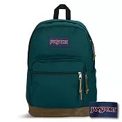 JANSPORT RIGHT PACK 後背包(單邊水壺側袋款) -深杜松綠（JS-43972）