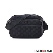 OVERLAND - 美式十字軍 - 率性格紋多層收納斜背包 - 5713