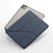 MOMAX Flip Cover 三折連筆槽保護套(iPad Pro 12.9吋 2021) 深藍