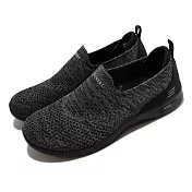 Skechers 休閒鞋 Arch Fit Refine-Dont Go Wide 女鞋 懶人鞋 郊遊健走 黑 灰 104164WBKCC