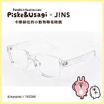 JINSx卡娜赫拉的小動物聯名膠框眼鏡(AMRF22S114) 透明