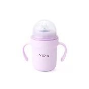 VIIDA Soufflé 鴨嘴型抗菌不鏽鋼學習杯 薰衣草紫