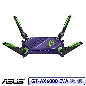 【福音戰士聯名款】ASUS 華碩 ROG Rapture GT-AX6000 EVA限定版 雙頻電競路由器