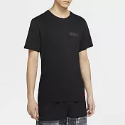 Nike As Ki M Dry Tee Logo 2 [CV2061-010] 男 短袖 上衣 T恤 運動 慢跑 黑