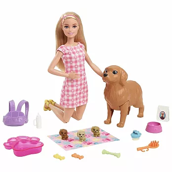 Barbie 芭比 - 初生小狗遊戲組合