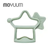 MOYUUM 韓國 白金矽膠手環固齒器 - 小星星 - 薄荷綠