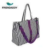 【Friendaddy】韓國防水購物沙灘包 -海葵紫