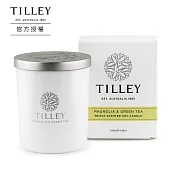 【Tilley 皇家特莉】澳洲原裝微醺大豆香氛蠟燭240g-木蘭與綠茶