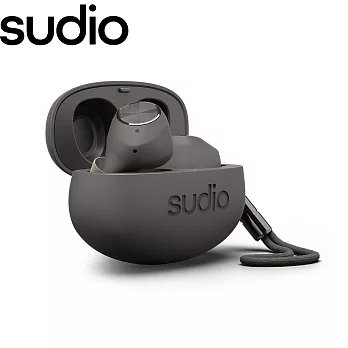Sudio T2 真無線藍牙耳機 - 礦鐵黑