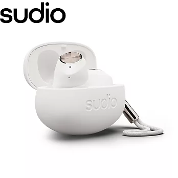 Sudio T2 真無線藍牙耳機 - 銀霧白