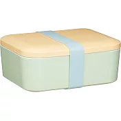 《KitchenCraft》竹纖維便當盒(綠1L) | 環保餐盒 保鮮盒 午餐盒 飯盒