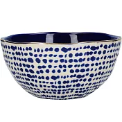 《CreativeTops》靛藍餐碗(斑點15cm) | 飯碗 湯碗