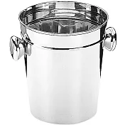 《IBILI》圓柄不鏽鋼冰桶(20cm) | 冰酒桶 冰鎮桶 保冰桶