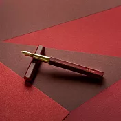 物外設計 經典核心系列 鋼筆 （紅、Ｍ 尖）