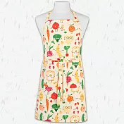 《DANICA》Jubilee平口雙袋圍裙(幸福滋味) | 廚房圍裙 料理圍裙 烘焙圍裙