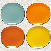 《DANICA》Heirloom不規則陶製餐盤4入(復古) | 餐具 器皿 盤子