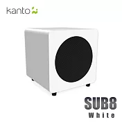 Kanto SUB8 重低音喇叭-白色款