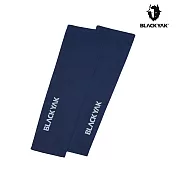 【BLACKYAK】BASIC涼感袖套 L 海軍藍