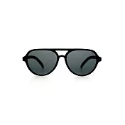 LE FOON：Flying glasses 經典飛行墨鏡 成人墨鏡 太陽眼鏡 UV400  - 深沉霧黑