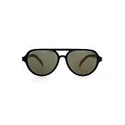 LE FOON：Flying glasses 經典飛行墨鏡 成人墨鏡 太陽眼鏡 UV400  - 純黑箔金