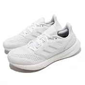 adidas 慢跑鞋 PureBoost 22 W 女鞋 白 全白 緩震 路跑 運動鞋 愛迪達 GZ5181