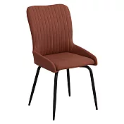 IDEA-北歐系典雅簡約休閒餐椅-三色可選 紅色
