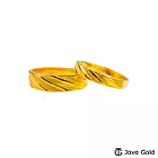 JoveGold漾金飾 收藏黃金成對戒指