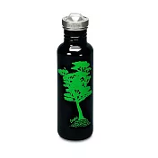 美國Klean Kanteen彩繪版不鏽鋼冷水瓶800ml 生長(黑色)