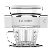 Oceanrich 二合一自動旋轉咖啡機(珍珠白) S5