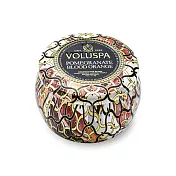 【VOLUSPA】香氛蠟燭-黑屋/白屋/日式庭園系列 鋁罐4oz/113g(多款任選) 白屋-石榴和紅橘