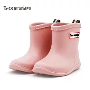 treegrandpa 兒童雨鞋-粉色 16cm