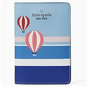 Kate Spade 熱氣球皮革護照夾
