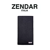 【ZENDAR】限量1折 頂級NAPPA牛皮極光紋16卡長夾 安東尼奧系列 全新專櫃展示品(黑色)