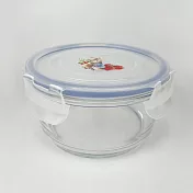 【比得兔】圓形玻璃保鮮盒