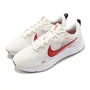 Nike 慢跑鞋 Wmns Downshifter 12 女鞋 米白 紅 透氣 環保材質 運動鞋 DD9294-004