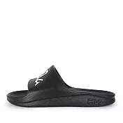 Fila Sleek Slide 2 [4-S326W-001] 男女 涼鞋 拖鞋 休閒 防水 草寫 舒適 輕便 黑