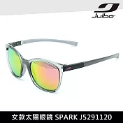 Julbo 女款太陽眼鏡 SPARK J5291120 / 城市綠洲 (墨鏡 跑步眼鏡 自行車眼鏡) 透明灰框