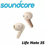 Soundcore聲闊 Life Note 3S半入耳真無線藍芽耳機 專屬APP調音設定 最新藍芽技術 無感配戴 公司貨保固2年  2色