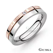GIUMKA情侶戒指尾戒鋼飾等待愛男女情人對戒 單個價格 MR03073 情人節推薦 2 玫金色美國圍2號