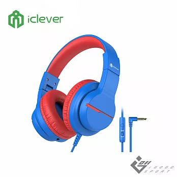 iClever HS19 兒童耳機  藍色